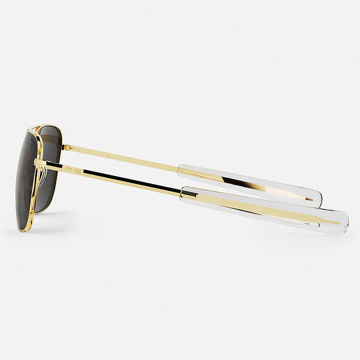 Occhiali in Vista - RANDOLPH AVIATOR - 23K GOLD & AMERICAN GRAY